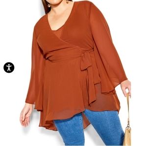 New with tags City Chic 2pcs Tunic Ginger xxs size 12